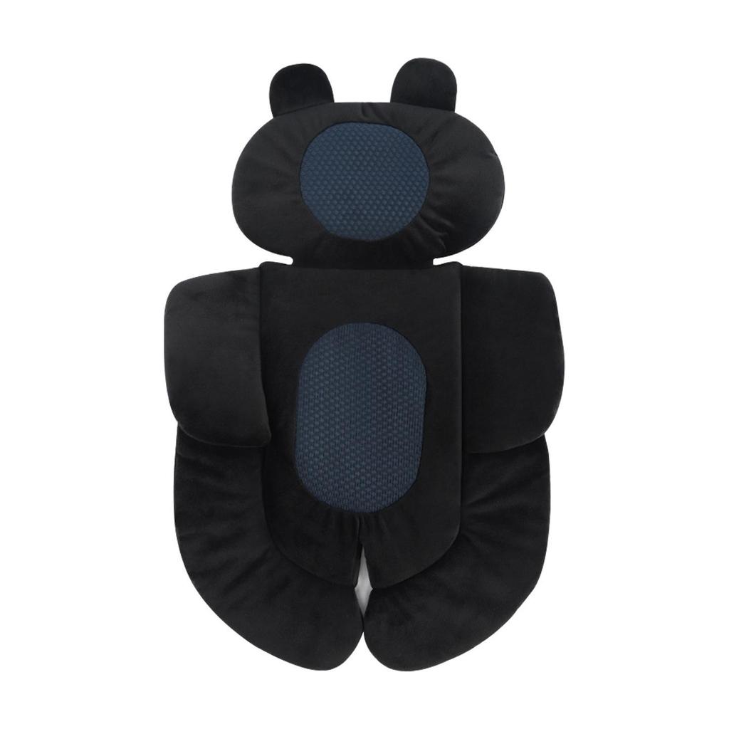 Newborn Baby Stroller Cushion Pad - Protective Cotton Seat Liner & Lumbar Support