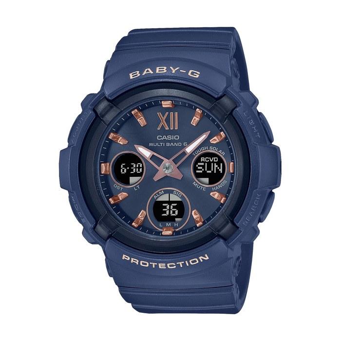 [Casio] Baby-G Watch BGA-2800-2AJF Women s Solar Radio Navy Blue