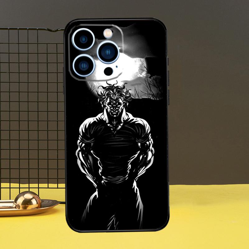 Zadní kryt BAKI Hanma Yujiro Anime pro iPhone 13 12 11 14 Pro Max XS Max XR X 6S 7 8 Plus SE 2020 Pouzdro na telefon