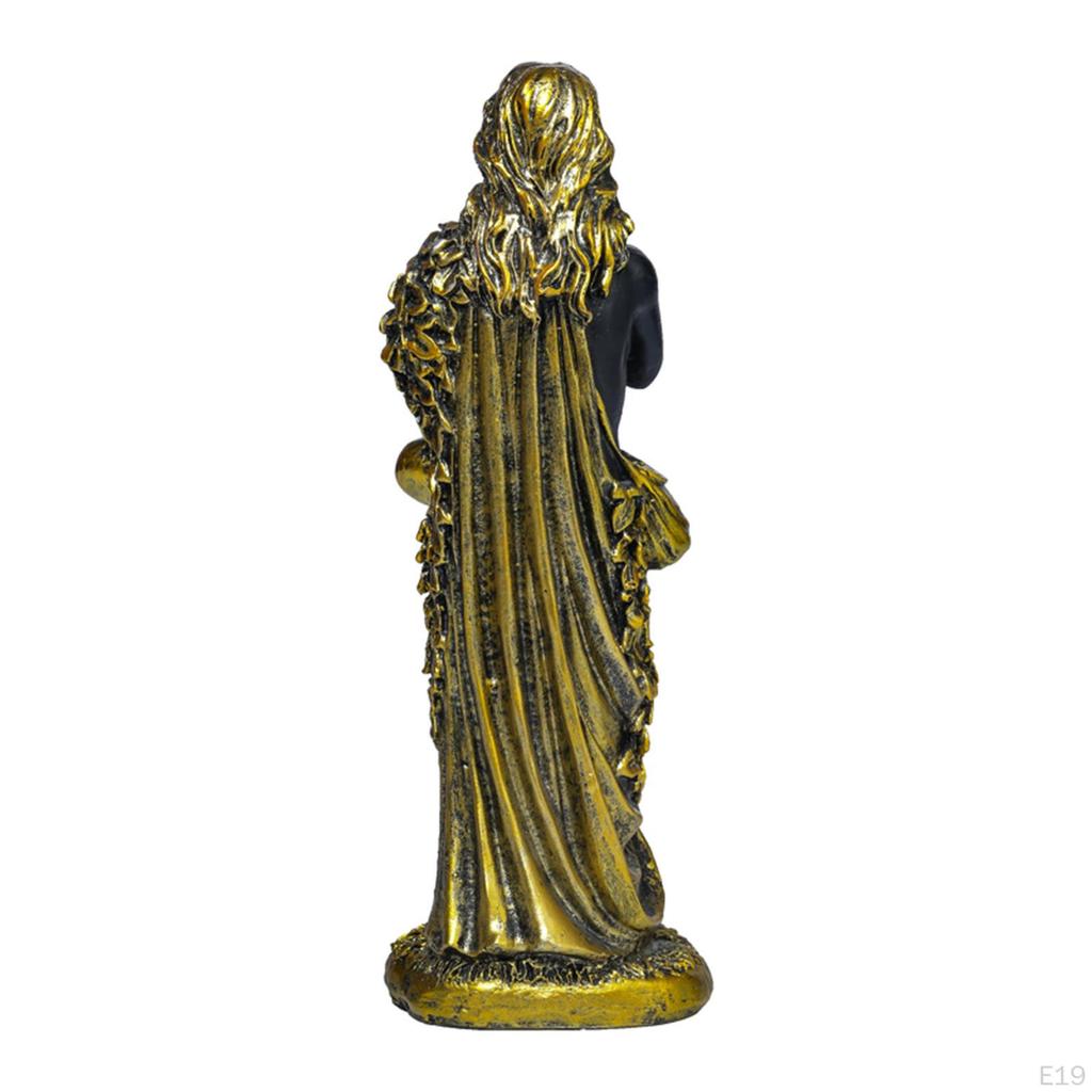 Resin Figurines, Sculpture Ornaments Modern Design, Statue for Desks, Tables, Shelves, Bedside