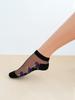 10Pairs Women Sheer Socks Summer Ruffle Thin Cool Socks See Through Silky Lace Ankle Cute Socks Stocking