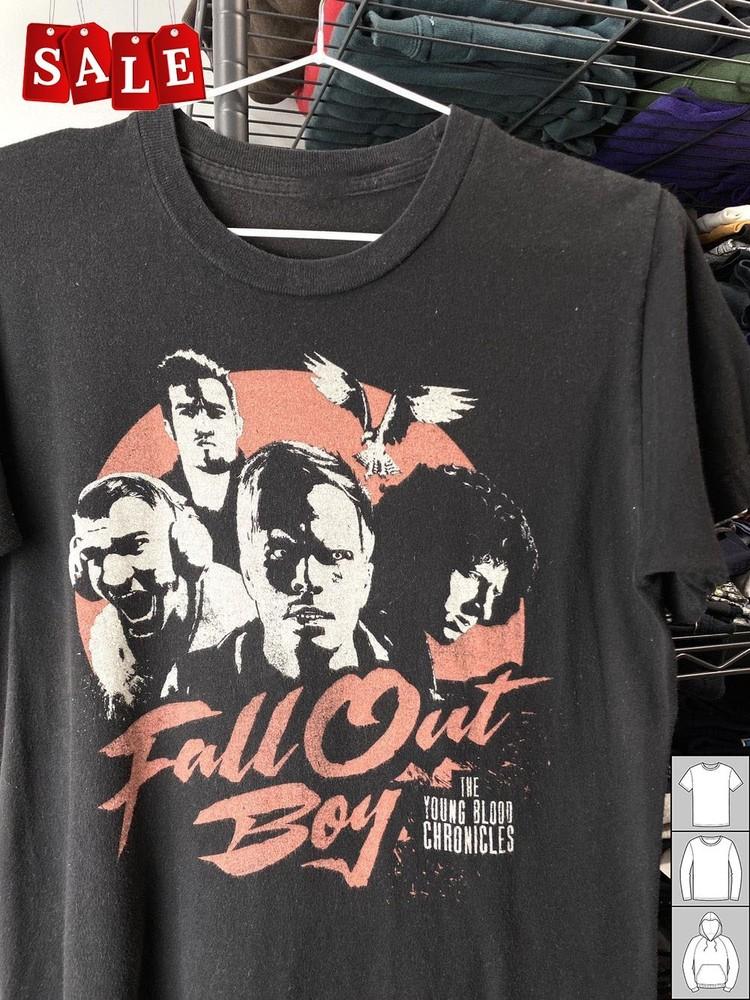 New Vintage Style Fall Out Boy The Young Blood  Unisex All Size T-Shirt PI143 Unisex T-Shirt S