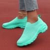 Shallow Slip In Walking Shoes Ladies' Thick Soled Fashionable Casual Shoes Comfortable Walking Sports Shoes