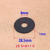1Pcs 1mm Carbon Fiber Fishing Reel Brake Washers Drag Washers Black Fishings Tools Accessories for Baitcasting Drum Reels