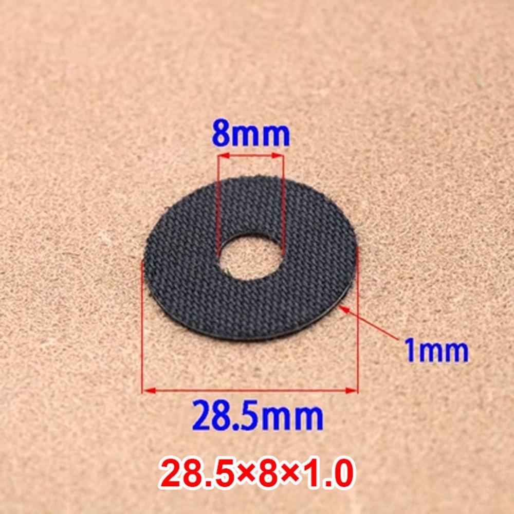 1Pcs 1mm Carbon Fiber Fishing Reel Brake Washers Drag Washers Black Fishings Tools Accessories for Baitcasting Drum Reels