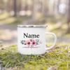 Personalized Maid of Honor Mug, Custom Initial and Name Cup, Customized Coffee Mug Outdoor Cup Bride Wedding Gifts for Bridesmai