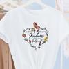 Womens Fashionable Flowerprinted Clothing Top Roundneck Shortsleeved Tshirt Graphic T Shirts Tops Aesthetic Clothes