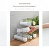 Clear Plastic Hair Tool Organizer Stackable Hair Dryer Curling Iron Straightener Holder Countertop Storage For Bathroom Vanity