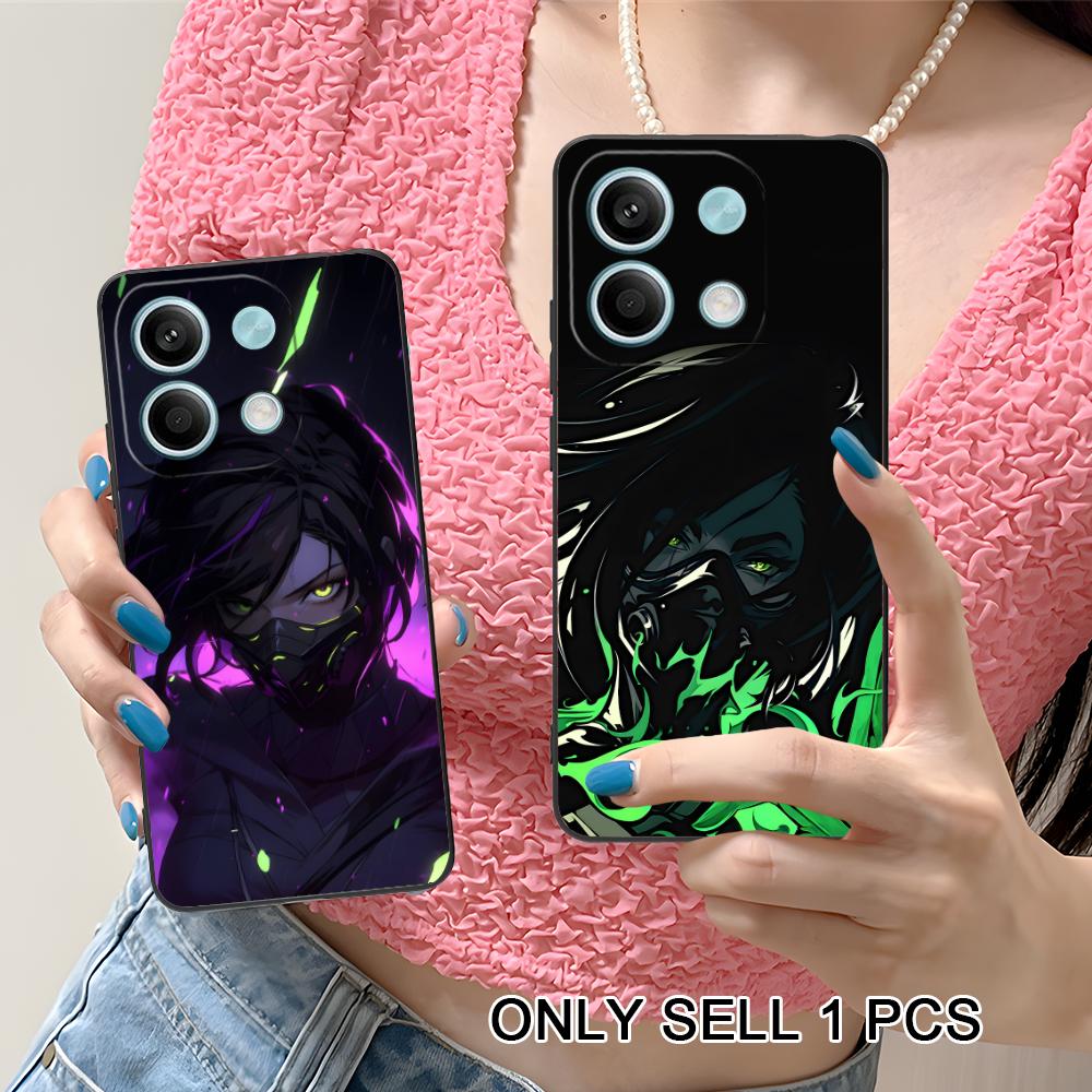 Valo Viper Phone Case for Xiaomi Redmi Note 14 13 12 11 S Pro Plus 4G 5G Soft TPU Shockproof Cover
