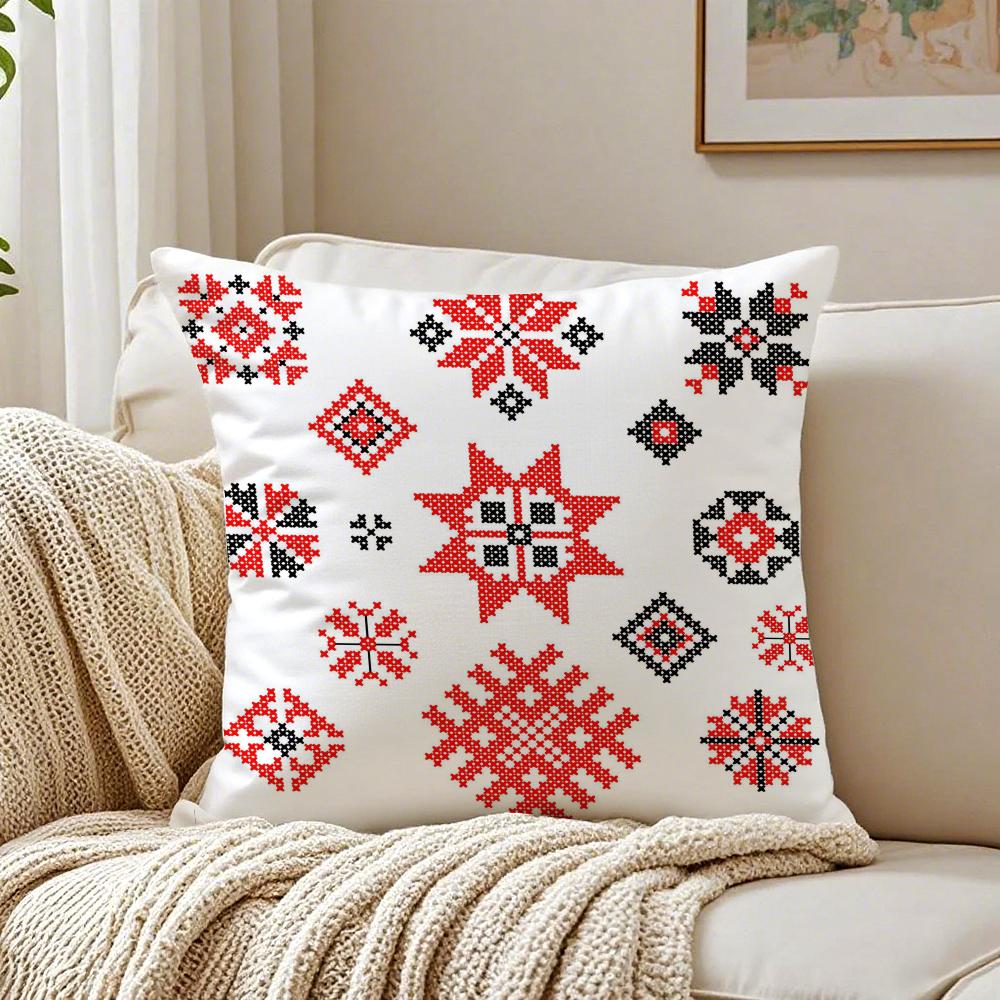 Russian Doll Pattern Cushion Cover Pillowcase Antidustmite living Room Sofa Decor Cushion Room