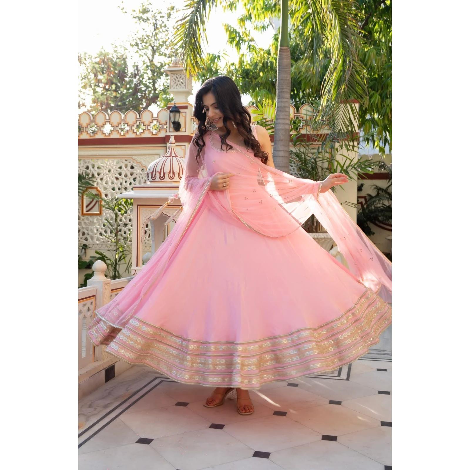 Indian Salwar Kameez Paksiatni Wedding Party Wear Dress Bollywood Anarkali Suit