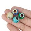 Green Aventurine Large Hole Crystal Beads for DIY Jewelry and Eye Pin Pendant Creations