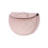 Tory Burch Fleming Diamond Quilted Leather Crescent Bag Chain Bag Shoulder Bag Tote Bag Mini Women Bags Light-Pink 143575-652