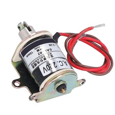 SAL-02 Push-Pull-Elektromagnet, röhrenförmig, Traktionssolenoid, AC220 V, 10 mm Hub, 0,3 N