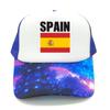 Flag Of Spain Baseball Cap For Women Unisex Country Proud Mesh Net Trucker Hats Summer Breathable Snapback Dad Gift Caps
