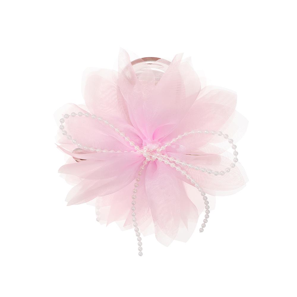 

Large Mesh Flower Hair Clips Hairpin Fashion Hair Accessories Pearl Bow Hair Claw For Women Girl