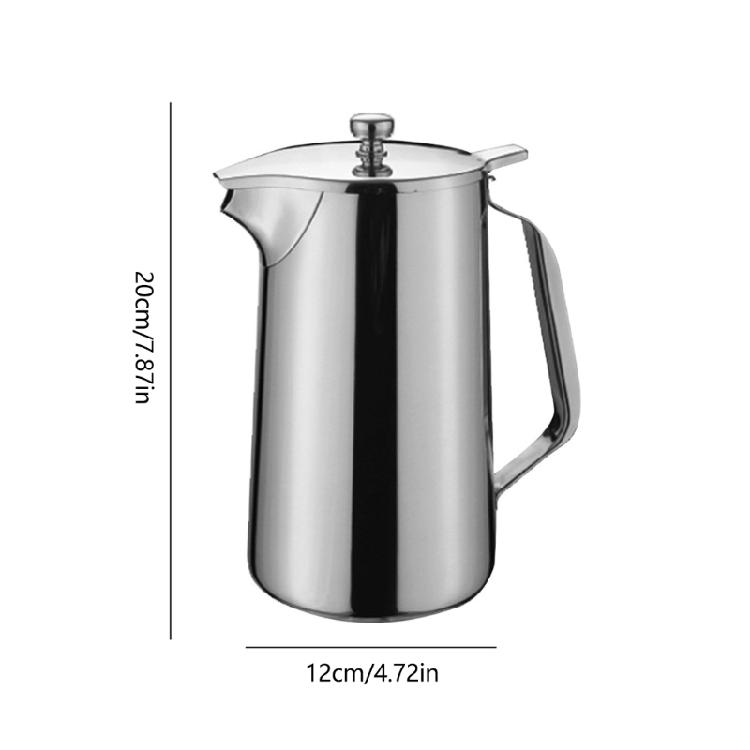 Elegant Insulated Beverage Holder Large Capacity Cold Water Kettle with Handle