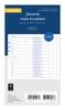Filofax 2026 System Planner Refill, Bible Horizontal Year Planner, January Start, White, 26-68401, Officially Imported