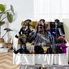 Michael Jackson Theme Printed Blanket - Perfect for Couch, Bed, Travel & Outdoor Use | Machine Washable, Cozy & Durable.