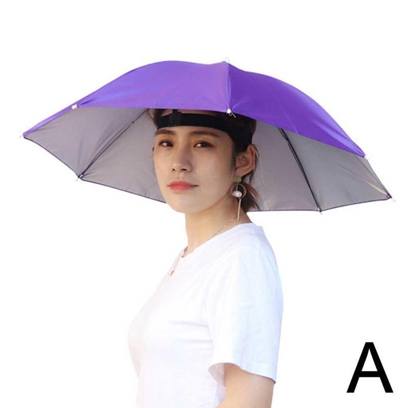 Cheap Wearing An Umbrella Hat, Large Hat, Umbrella, Umbrella, Sunscreen