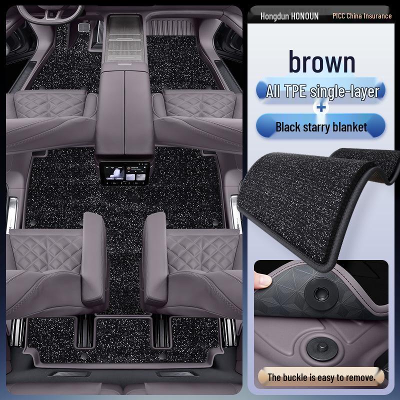 Nio ES8 TPE2026 Floor Mats for Six/Seven Seater - Modified Interior Carpet Supplies
