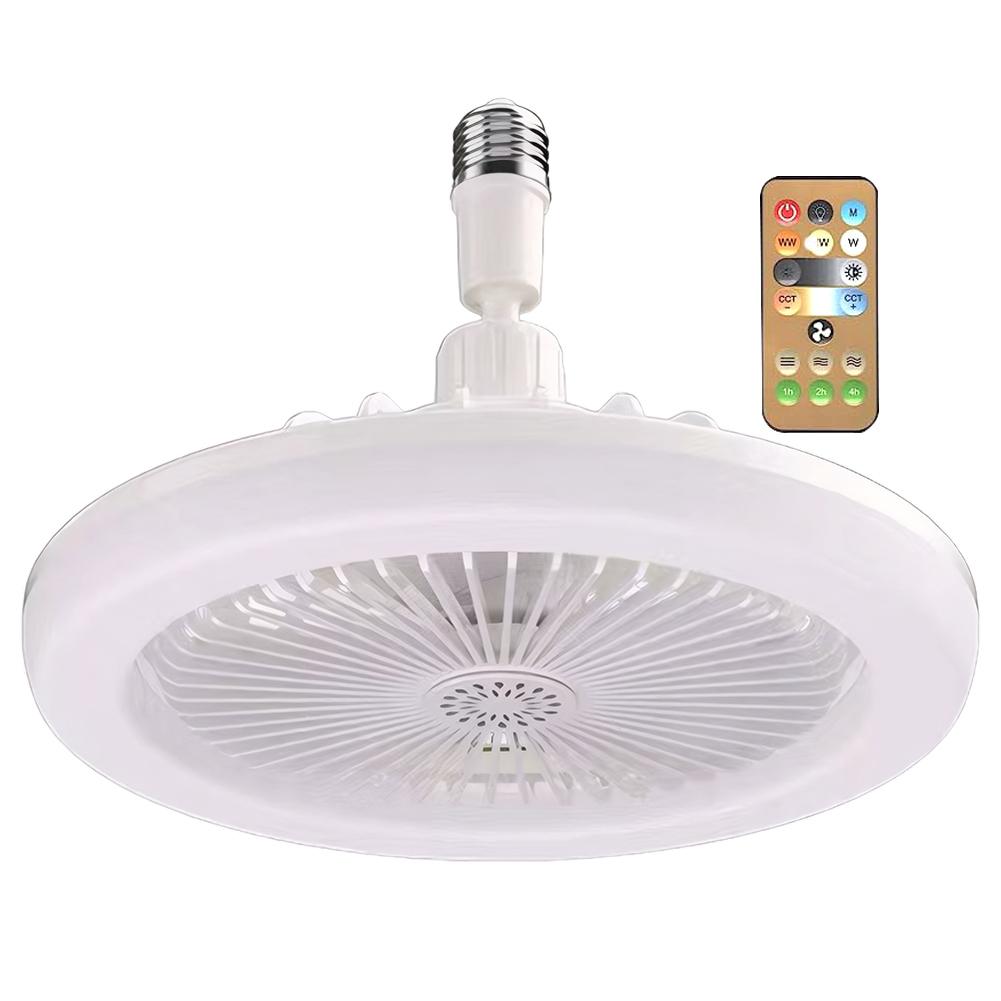 Ventilateur de plafond d'aromathérapie avec lumière LED, télécommande, silencieux, pour chambre à coucher, salon, cuisine