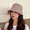 Fashion Bucket Hat Women's Simple Versatile Sunscreen Basin Hat Casual Student Trend Couple Hat