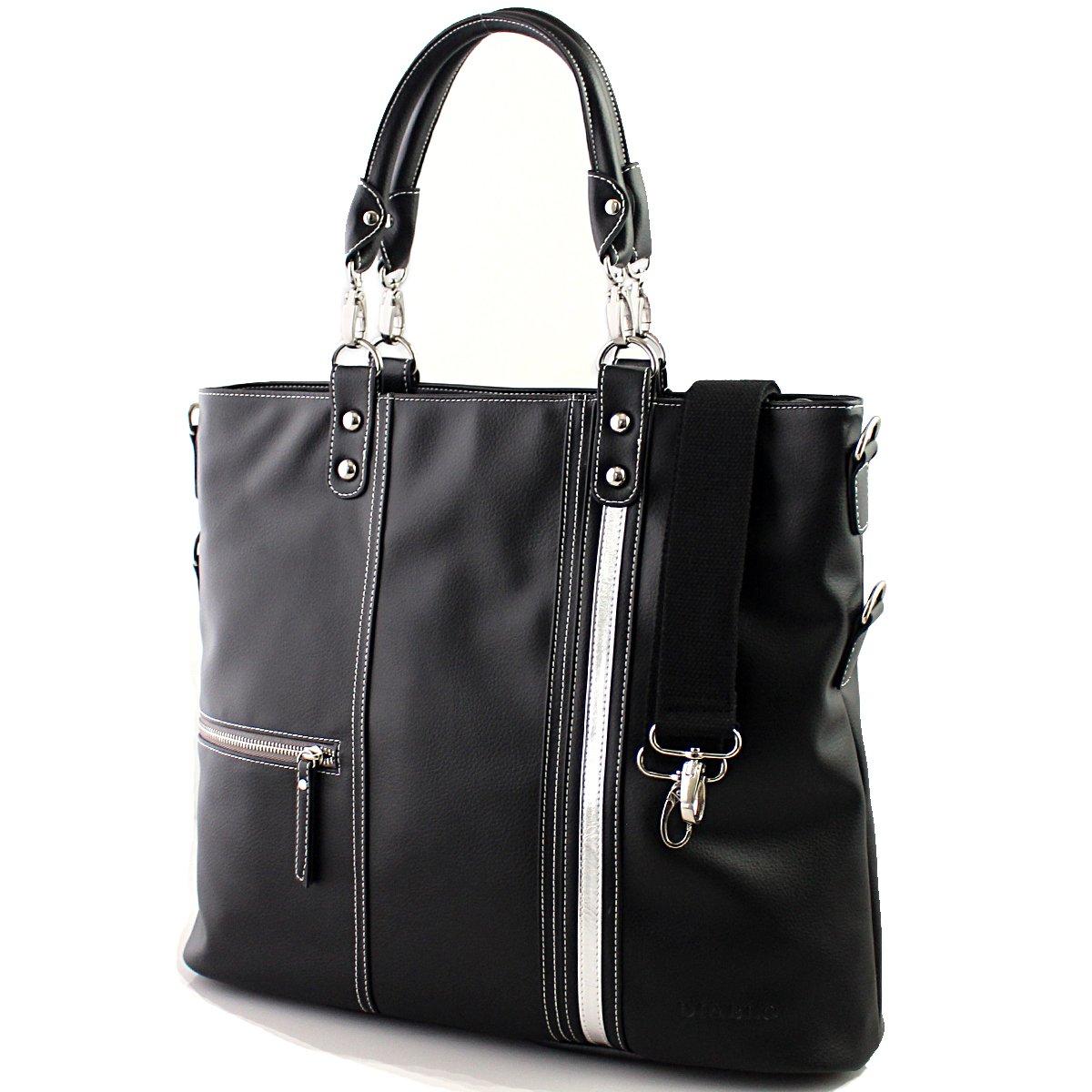 

DIABLO Tote Bag Shoulder Bag 2way 3style Bag x [Diablo] Men s [KA-003] (Black Silver) чорний