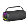 Outdoor Waterproof BT5.3 Speaker 16W Sound IPX5 Dustproof Wireless Speaker with Colorful Lights for Camping Cycling