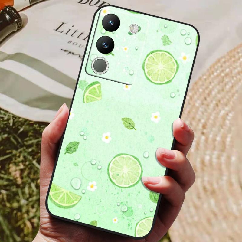 Pro Vivo V29e 5G Pouzdro Nová Móda Roztomilý Kreslený Luxusní Měkký Silikonový Kryt Pro VIVO V29e 5G 6.67" V2317 Nárazuvzdorné Funda Coque