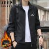 JEEP SPIRIT Men's Trendy Stand-Collar Autumn/Winter Jacket