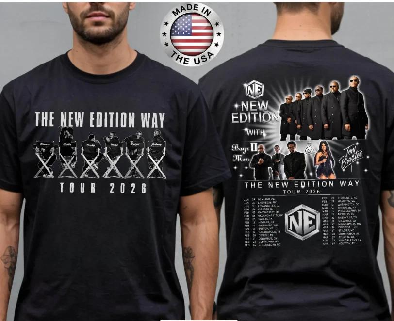 New Edition 2026 World Tour T-Shirt XL