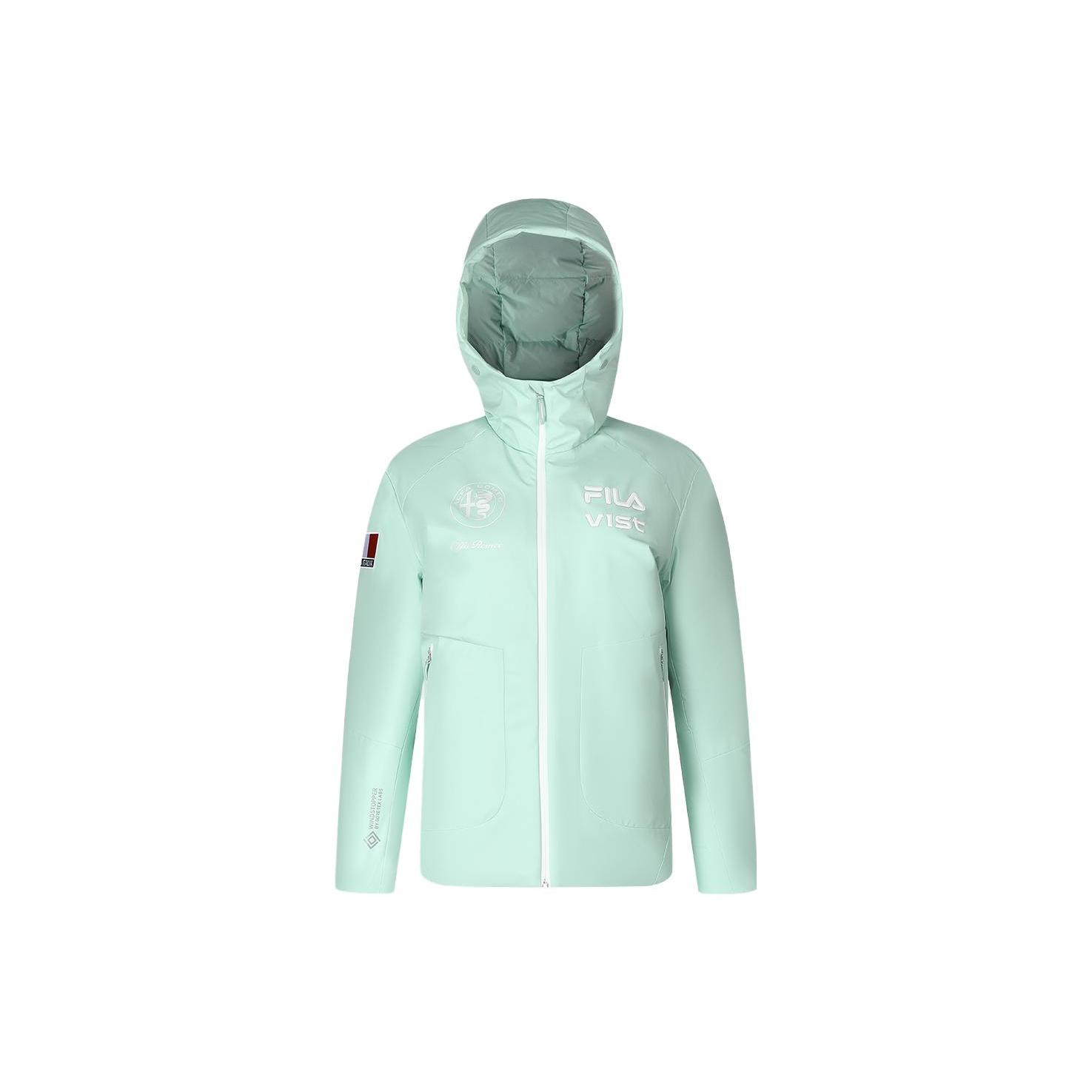 

New FILA Ski Tops Women s Eggshell Green A11W346904F-TQ M
