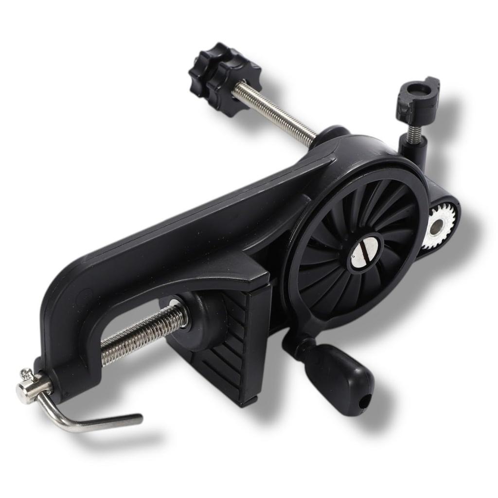 Kanoan Recycler Nawijarka do żyłki wędkarskiej Wysokobiegowa nawijarka do nici Nawijarka szpulowa Recycler Szpula do nawijania żyłki Kołowrotek do przewijania szpuli Pojedynczy wałek Rączka szybkoobrotowa Przekładnia Łatwy