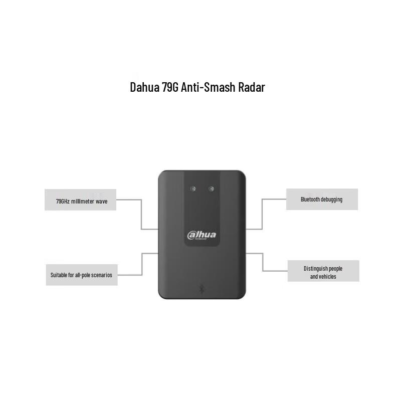 Dahua Parking Lot License Plate Recognition Camera CN plug (adapter included)