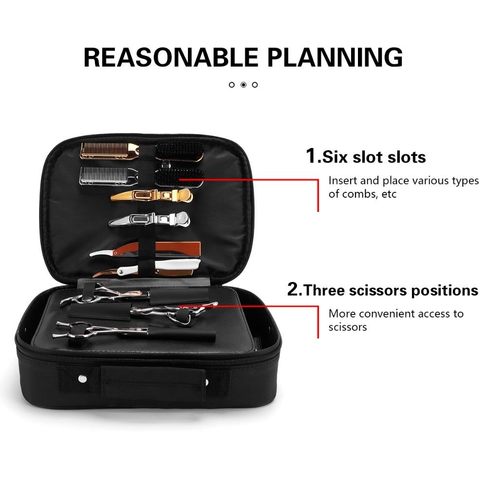 Universal Hairdressing Tool Storage Bag Hairdressing Beard Trimmer Box Holder  Outdoor
