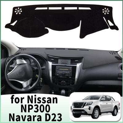 For Nissan NP300 Navara D23 2013-2024 Renault Alaskan Dashmat Accessories Dashboard Cover Pad DashMat Sunshade Protective Carpet