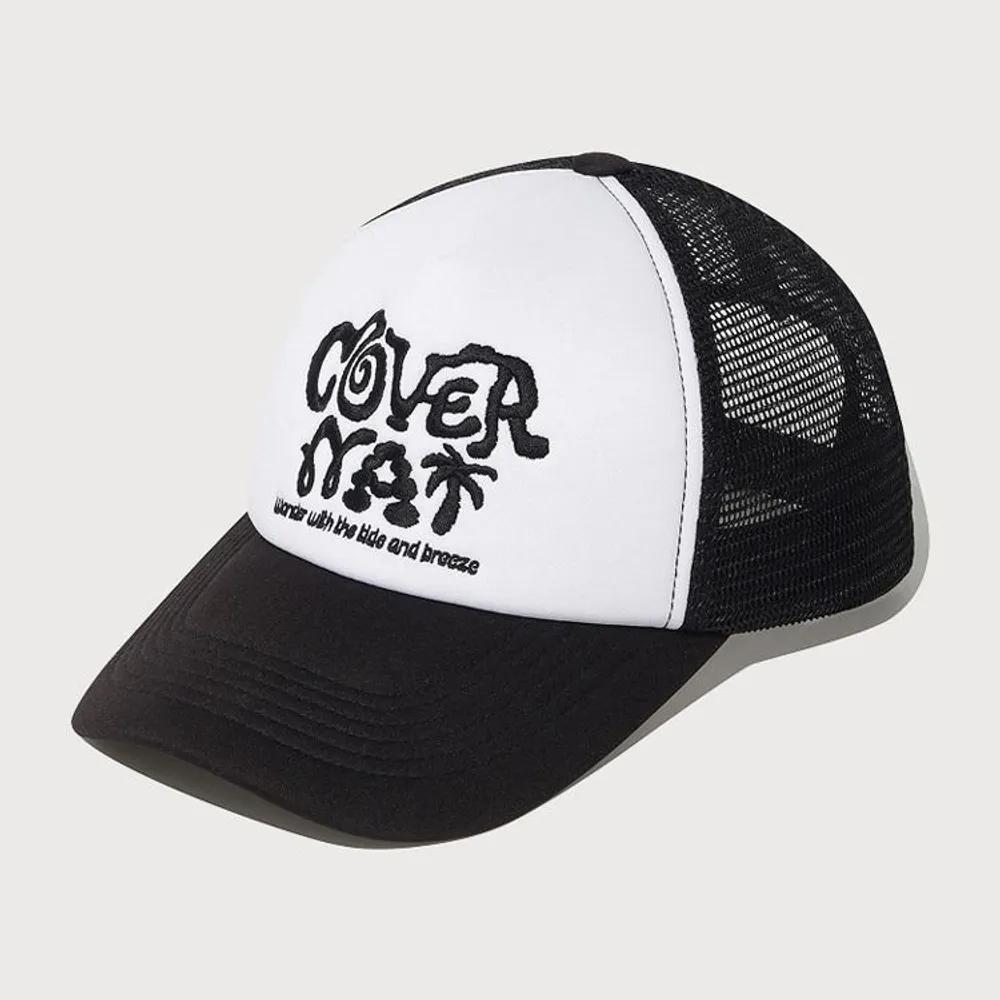 [COVERNAT] Graphic Mesh Cap Black CO2606CA16BK