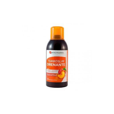 Forte Pharma Turboslim Drainage Food Supplement Peach Flavour 500ml