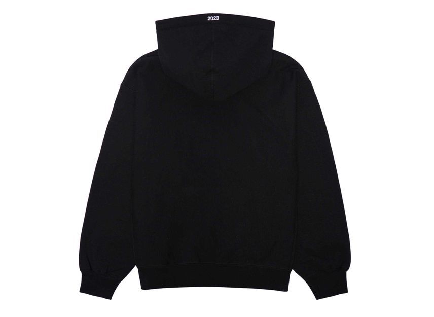 Supreme Felpa con cappuccio Box Logo Nera (23FW)