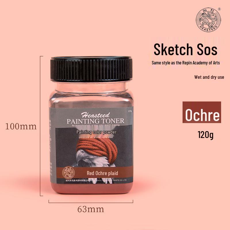 Sketch Charcoal & Color Pencils: Water-Soluble Graphite & Charcoal Powder