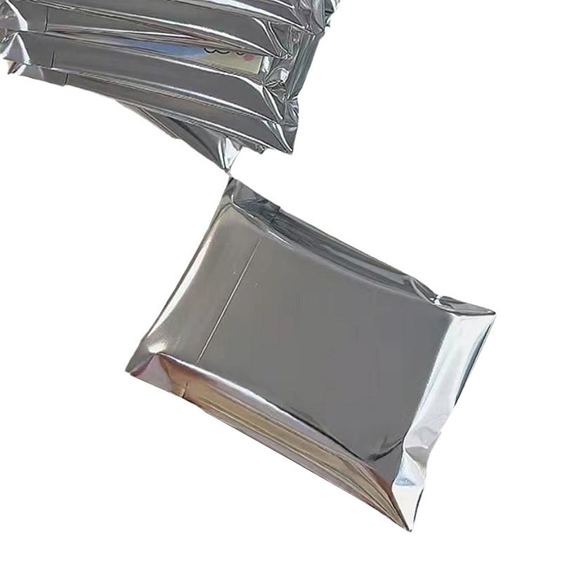 

10 шт. Серебристая упаковка Самоклеящийся пакет Упаковочный пакет Пакет для транспортировки писем