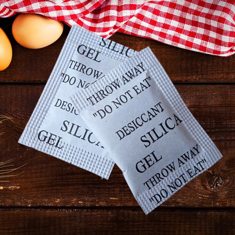 Eco-Friendly Silica Gel Desiccant, 1g: Indoor Clothing Moisture Absorber