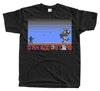 College Students  Cotton T-shirt Robocop 2 FINAL BATTLE Screen NES Game T Shirt BLACK S-5XL ALL SIZES !!!