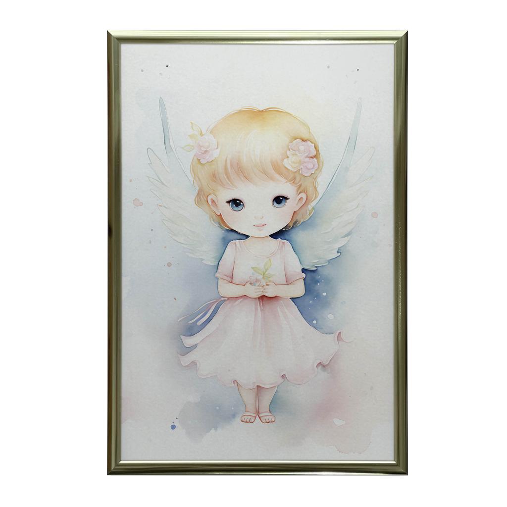 Plakat Niewinność W Różu Plakat Niewinność W Różu, 30X40 Cm, Bez Ramy, Płótno Premium Na Blejtramie