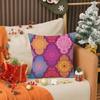 Federa per Cuscino Stile Mandala Impressionista Classico Stampa Federa Copricuscino per Divano Soggiorno Decorazione Camera da Letto