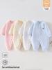 Baby Winter Warmth Cotton Snowsuit With No Bone Design For Newborns And Infants