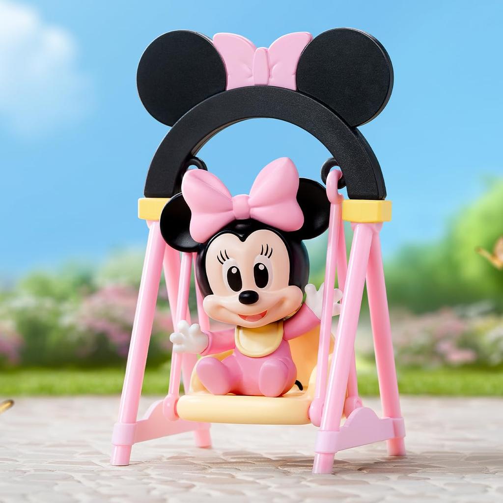 POP MART Disney Swing Series Box 9 Pop Mart Gacha Gacha Blind Box Figurka Plastikový model Prémiová hračka PVC Měkký vinyl Originální postava Dárek k narozeninám