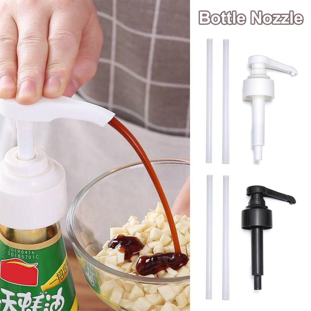 Oil Sprayer Bottle Jar Tube Syrup Bottle Pump Replacement Nozzles Bottle Nozzle Liquid Bottle Head