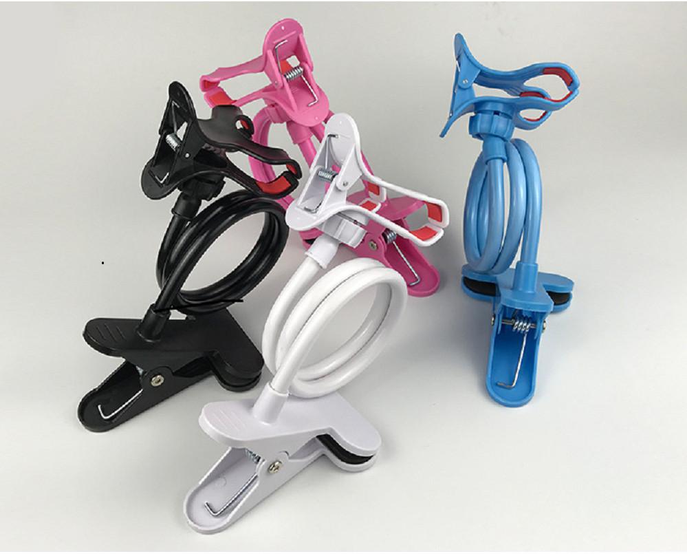 Flexible 360 Clip Mobile Cell Phone Holder For Ultimate Comfort And Convenience
